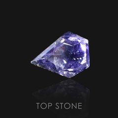 ◇カスタムカット◇アイオライトサンストーン インド・ブラジル産 ルース 1.14ct[21019199]9×6.6mm前後