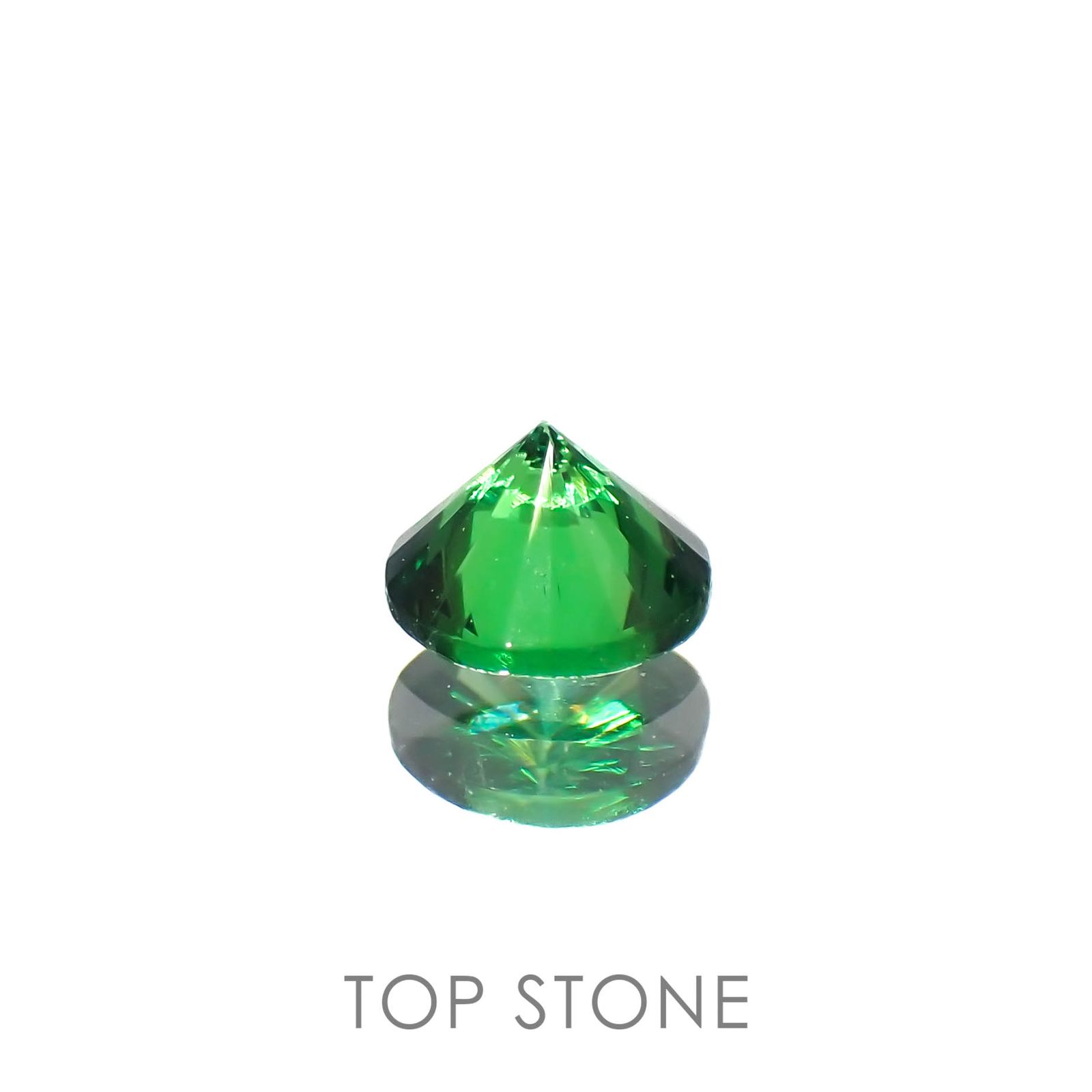 ツァボライト(宝石名ガーネット)タンザニア産 0.12ct 識別済[230120288]3x3mm前後