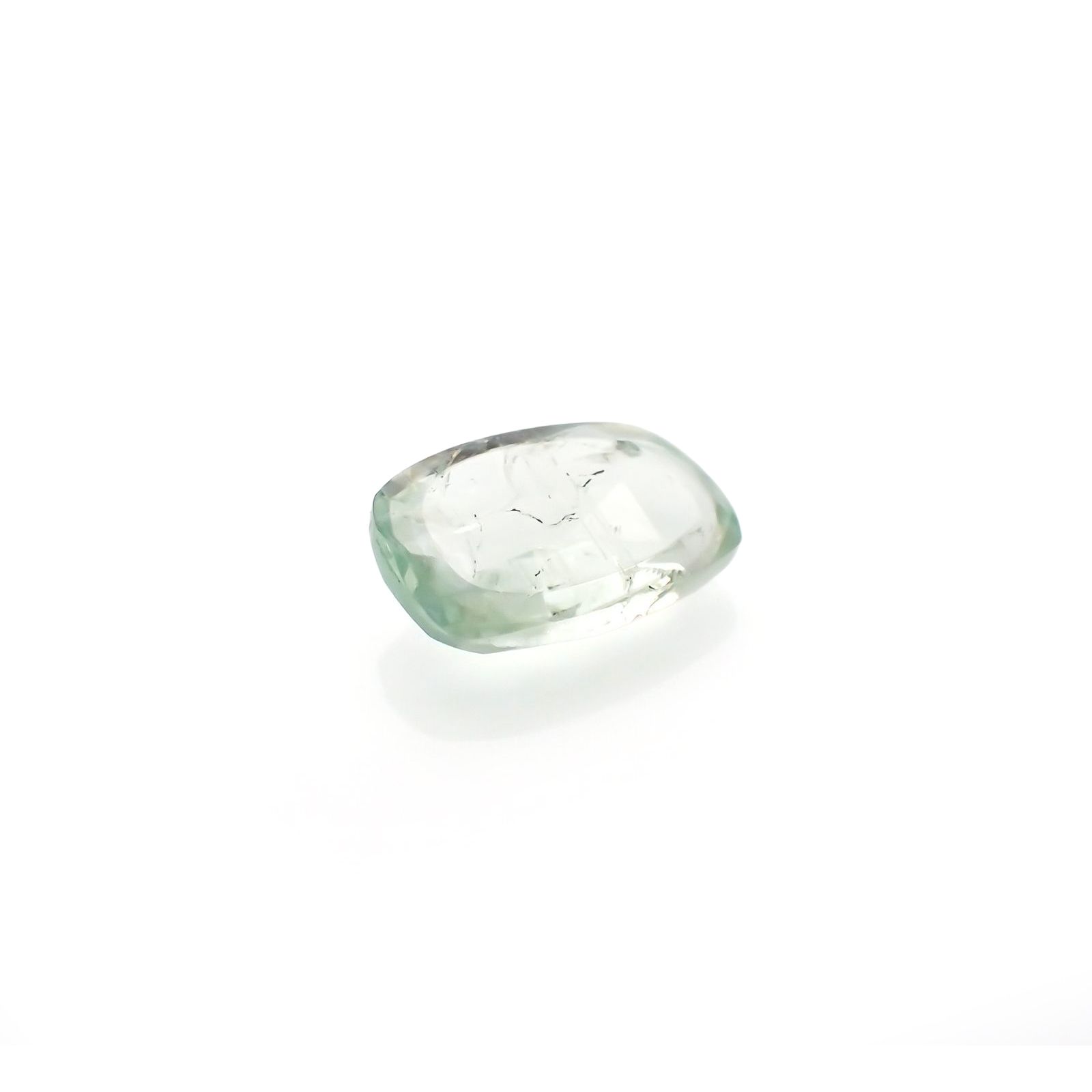 ◇ローズカット◇バナジウムコーネルピン(宝石名コーネルピン)タンザニア・タンガ州産 識別済 0.82ct / 7.2x4.5mm前後 [220115555]