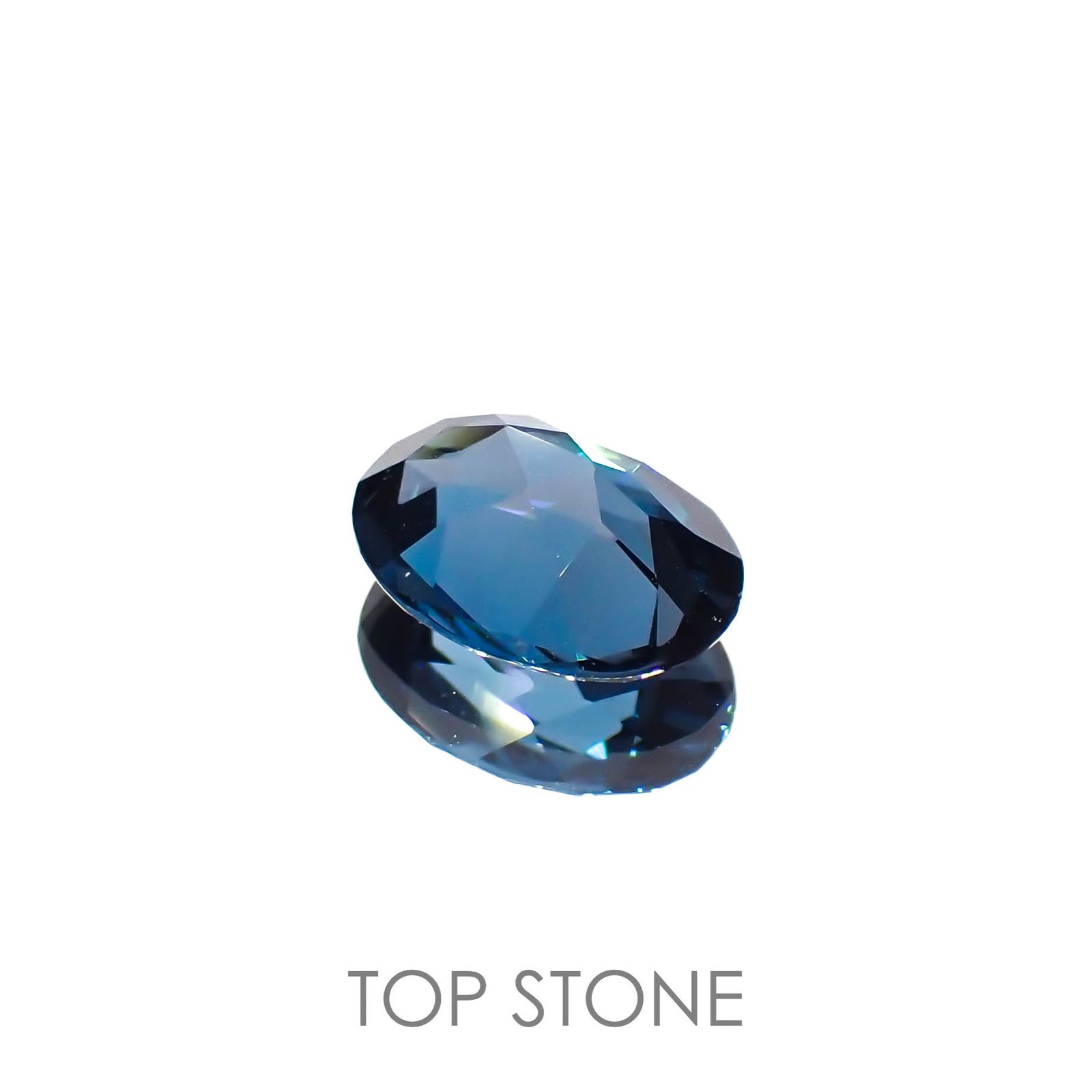 ロンドンブルートパーズ ブラジル産 1.36ct[221219298]8.1x6.1mm前後