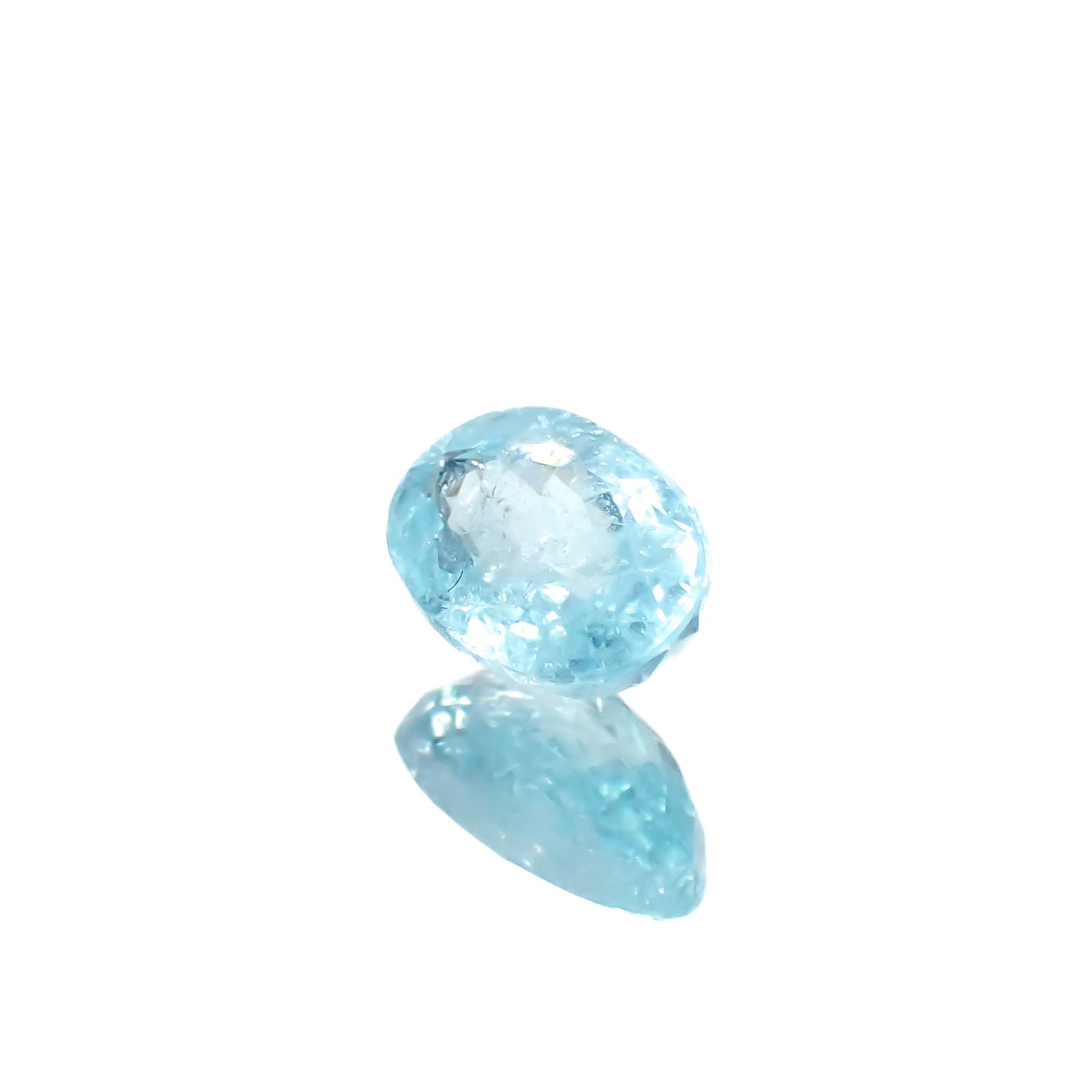 パライバトルマリン モザンビーク産 0.63ct[240928770]6.5x4.3mm前後