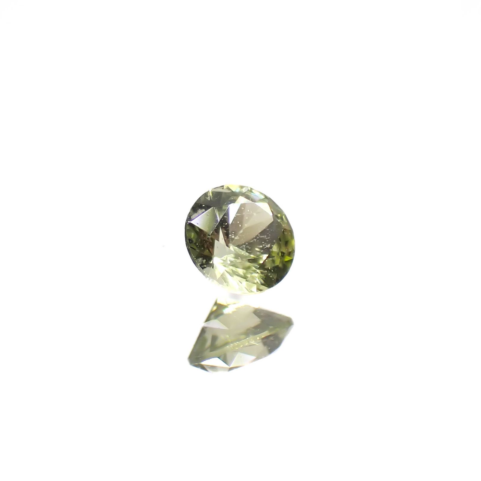 パラサイティックペリドット 採取地：インドネシア・ジェパラ 0.063ct[240627932]2.4x2.4mm前後