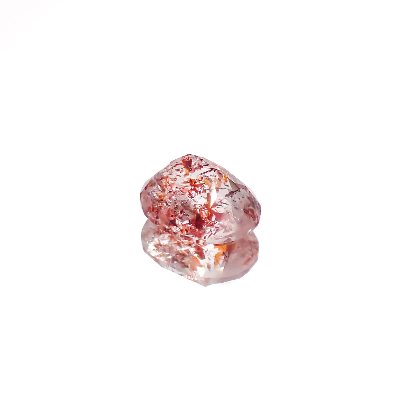 ファイヤークォーツ ナイジェリア産 2.04ct[240326724]9.2x7.6mm前後