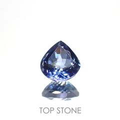 バイカラータンザナイト(宝石名タンザナイト) タンザニア産 1.466ct ソ付(彩珠)[210410570]7.2×7mm前後