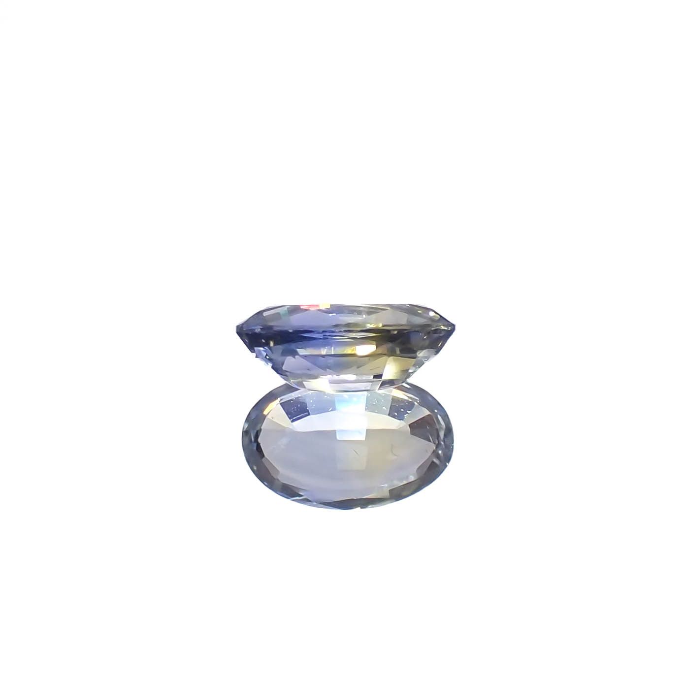 アイスブルーサファイア スリランカ産 0.53ct[230722689]6.1x4mm前後