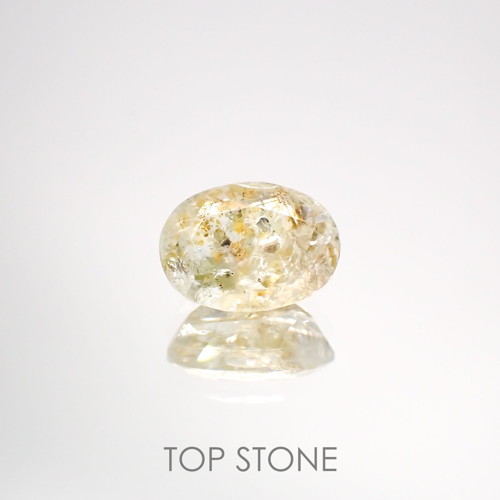 オーロラアクアマリン ブラジル産 2.30ct[220114397]9.9x7.5mm前後