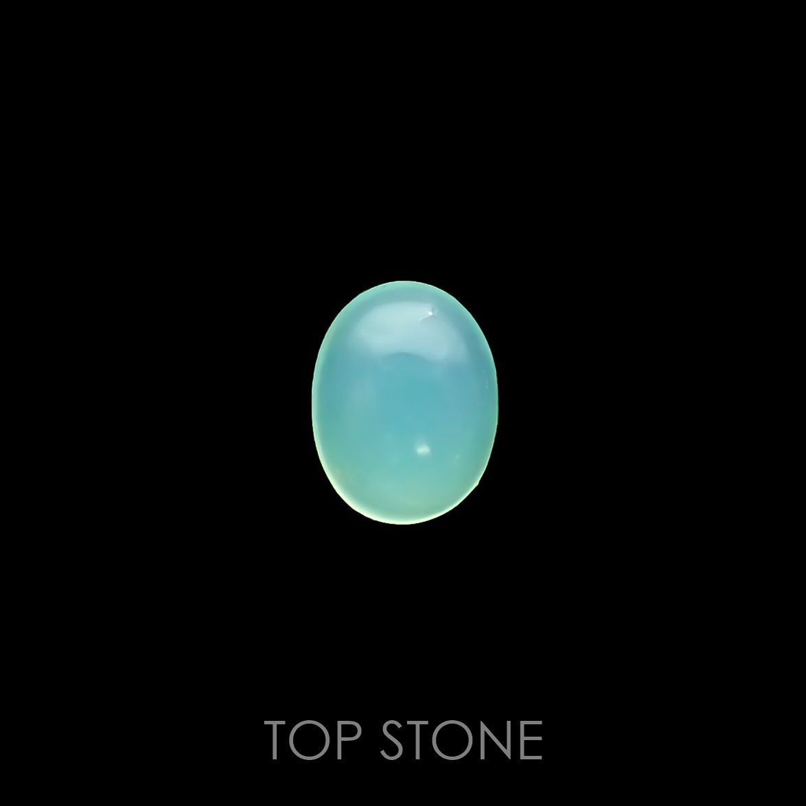 ブルーオパール ペルー産 ルース 0.89ct[210611379]7.9×6.2mm前後