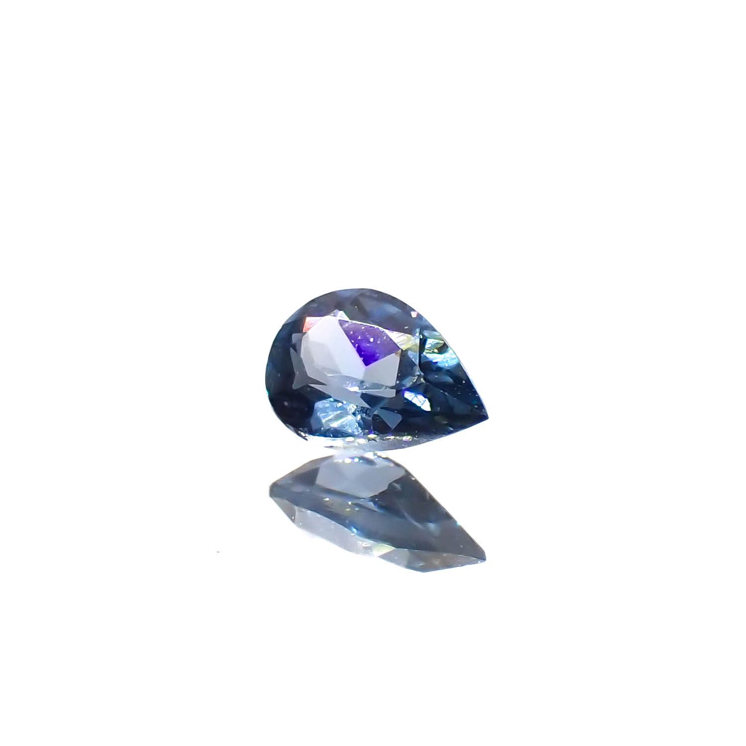 コバルトブルースピネル(宝石名ブルー・スピネル)タンザニア産 0.133ct ソ付(日独)[230622550]4.11x2.79mm前後