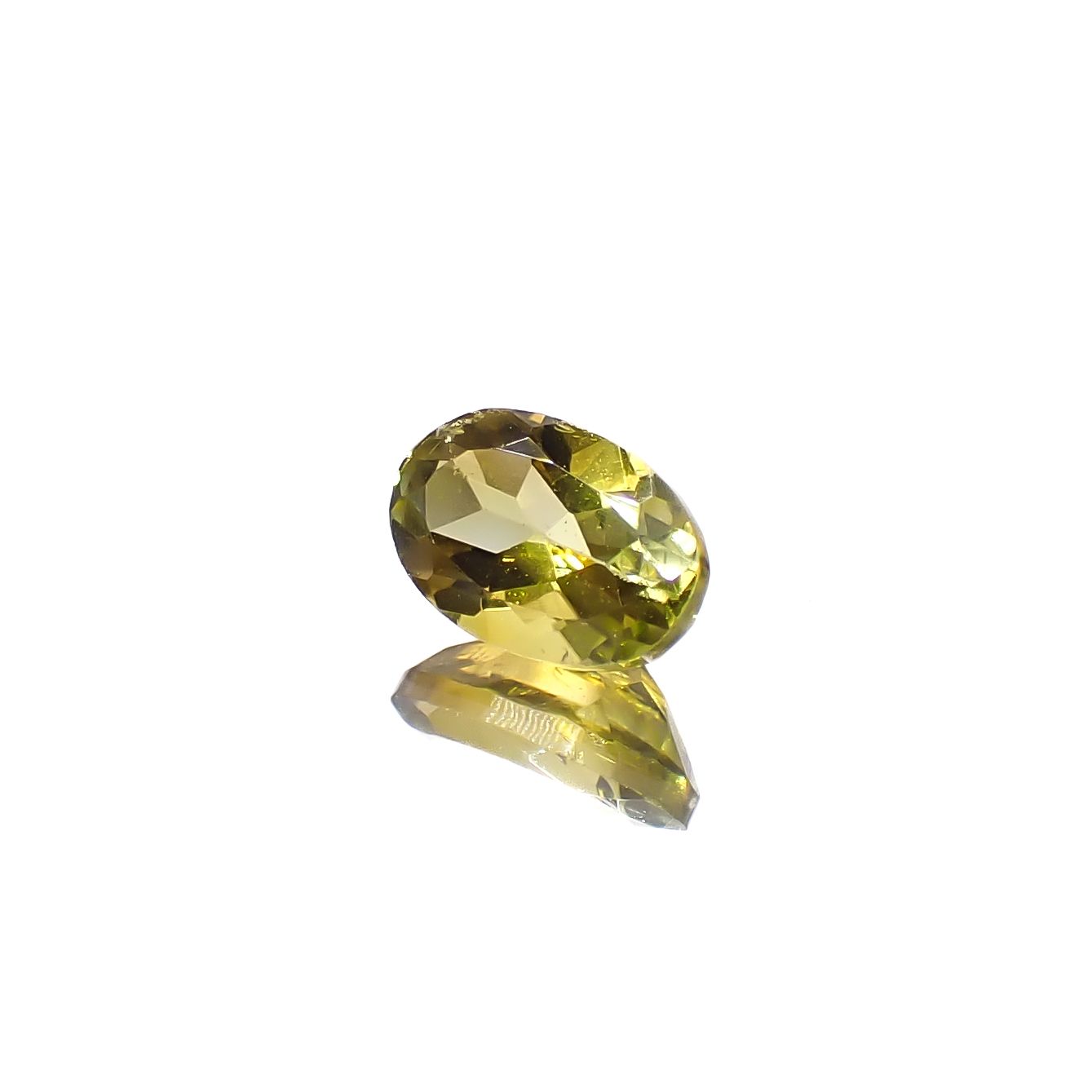イエロートルマリン ブラジル産 0.50ct[240929022]6.2x4mm前後