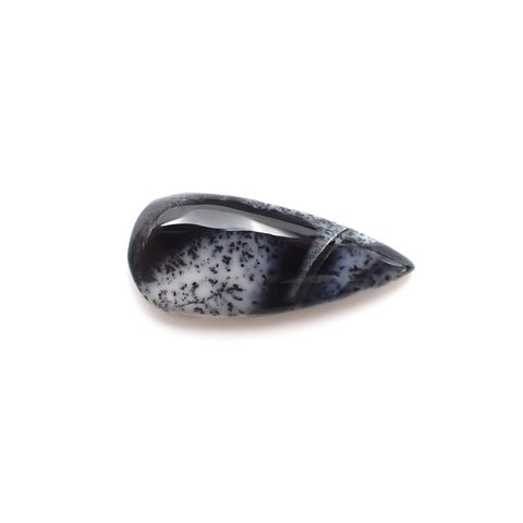 デンドリチックオパール ブラジル産 18.63ct[230722766]31.8x14mm前後
