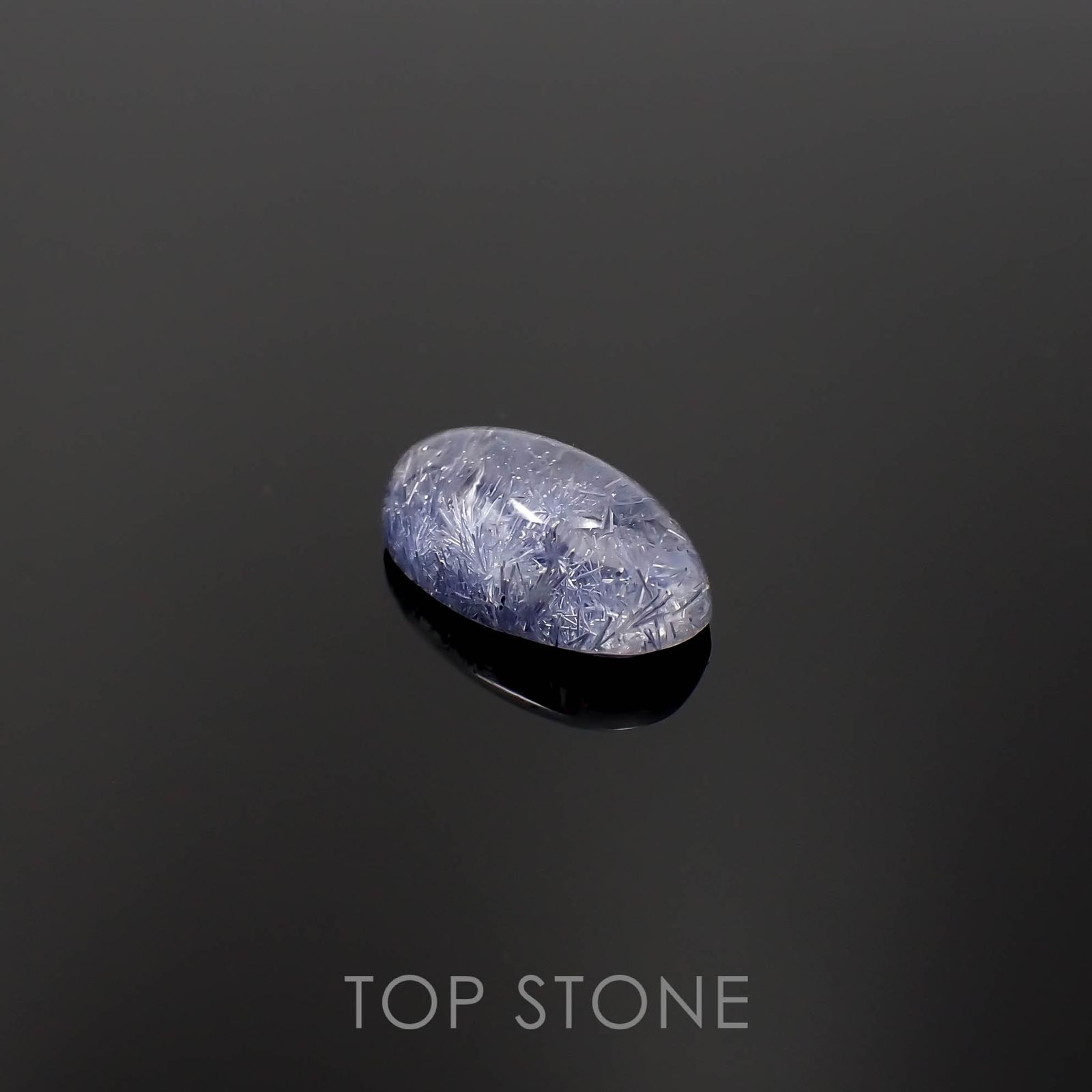 デュモルチェライトインクォーツ ブラジル産 3.25ct[230320878]12.8x7.1mm前後