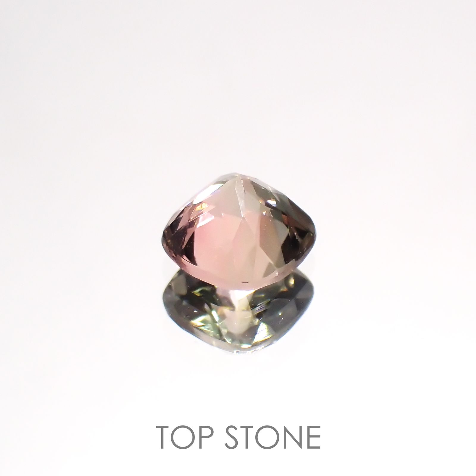 天然バイカラートルマリン1.84ct【コンゴ】爽やかなグラデーション 