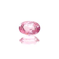 ピンクスピネル(宝石名ピンク・スピネル)タンザニア産 ソ付(彩珠) 1.212ct / 7.6x5mm前後 [260222571]