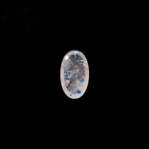 パライバクォーツ ブラジル産 3.62ct[231023601]13.1x7.8mm前後