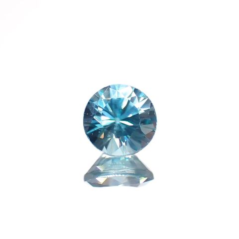 ブルージルコン カンボジア産 0.79ct[230220511]5x5mm前後