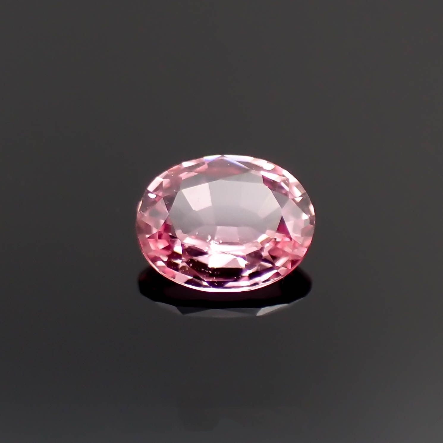 パパラチャサファイア(宝石名サファイア/別名パパラチャ・サファイア)スリランカ産 0.274ct DGL鑑付[230119733]4.3x3.57mm前後