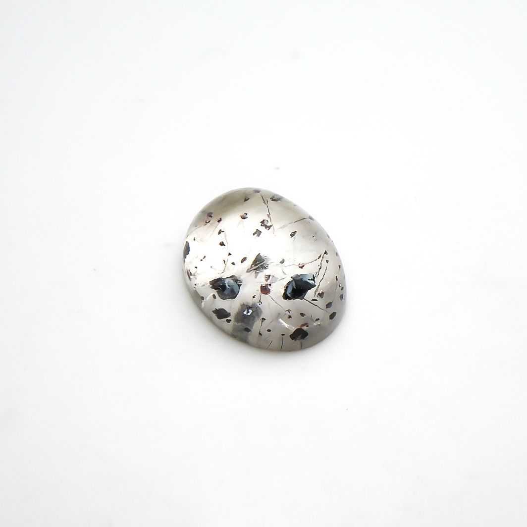 ヘマタイトインクォーツ 中国産 10.93ct[220115244]15.2x12mm前後