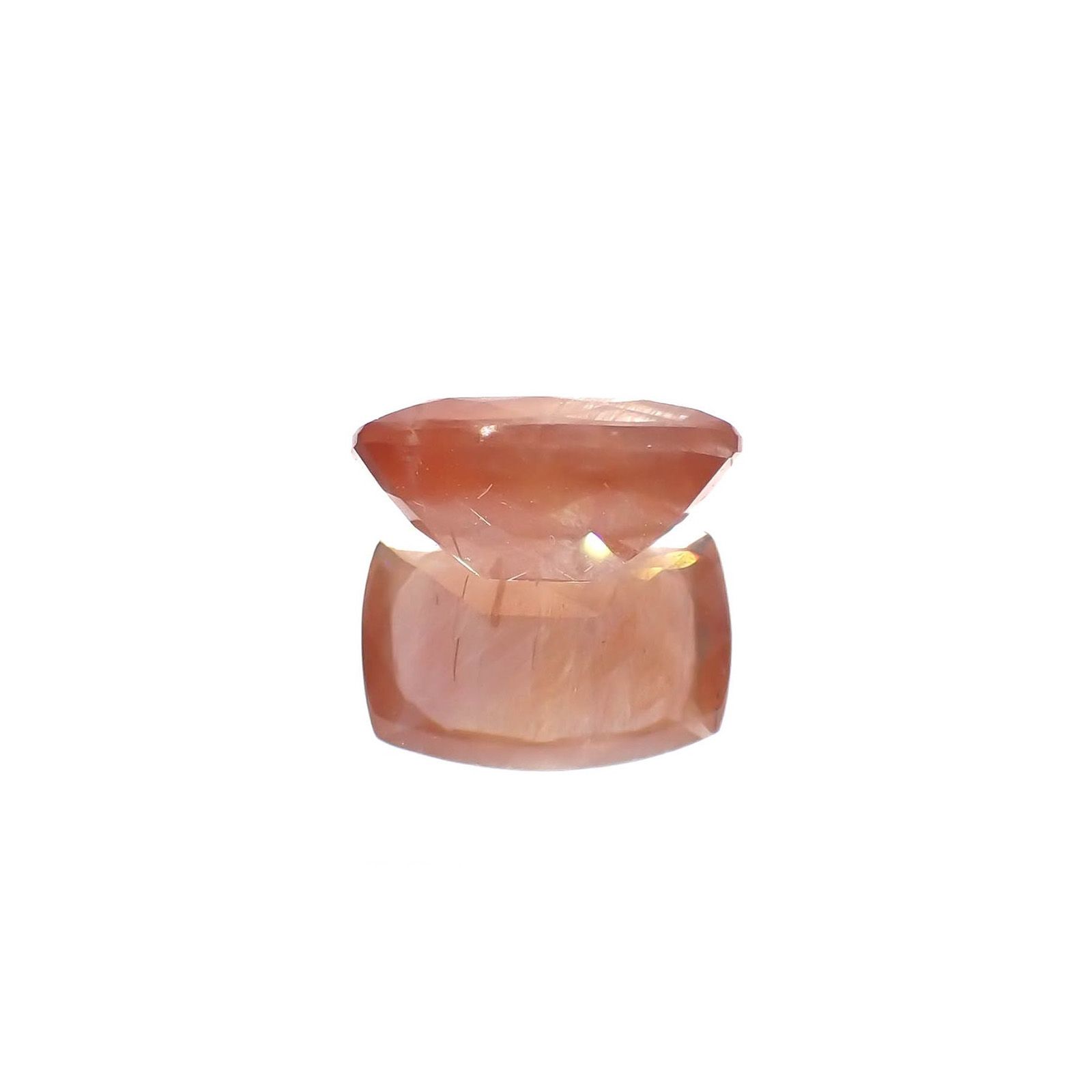 サンストーンスキャポライト(宝石名シーン・スキャポライト)タンザニア産 識別済 4.29ct / 12.8x9.2mm前後 [260819280]