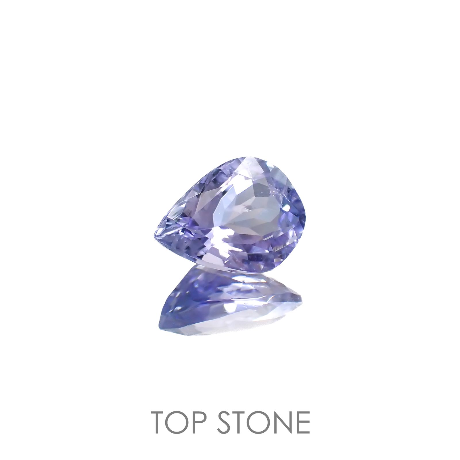 バイカラータンザナイト(宝石名タンザナイト)タンザニア産 1.20ct 識別済[220917744]7.9x5.9mm前後
