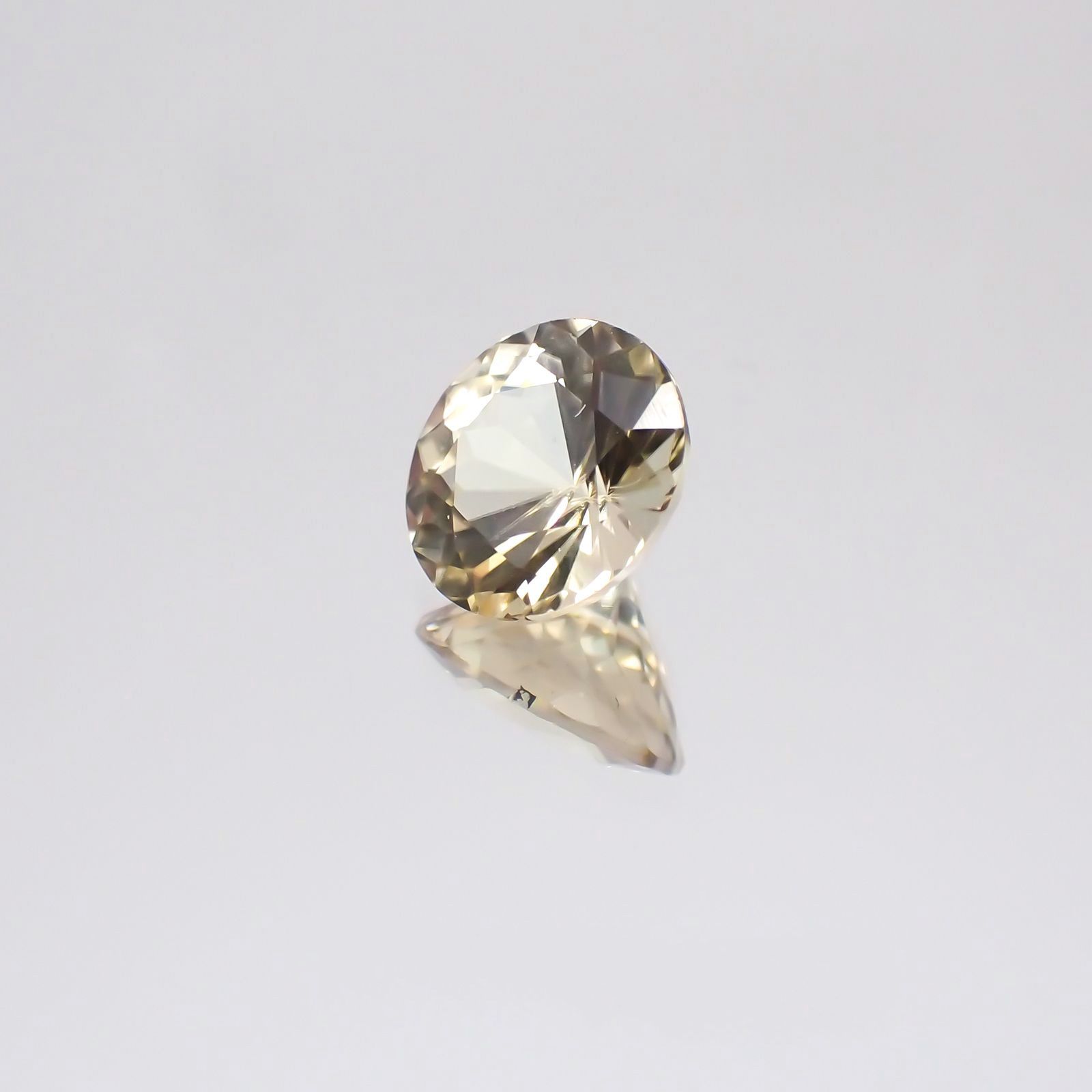 シンハライト(宝石名シンハライト)スリランカ産 1.19ct 識別済[231224401]6.5x6.5mm前後
