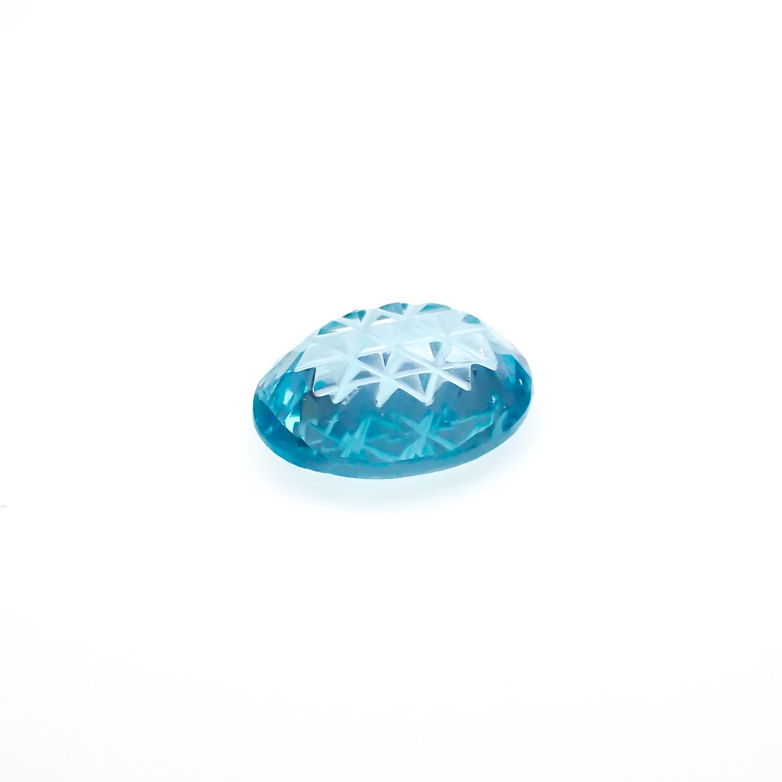 公式 天然石 32ct ホワイトトパーズ オクタゴン ルース ブラジル