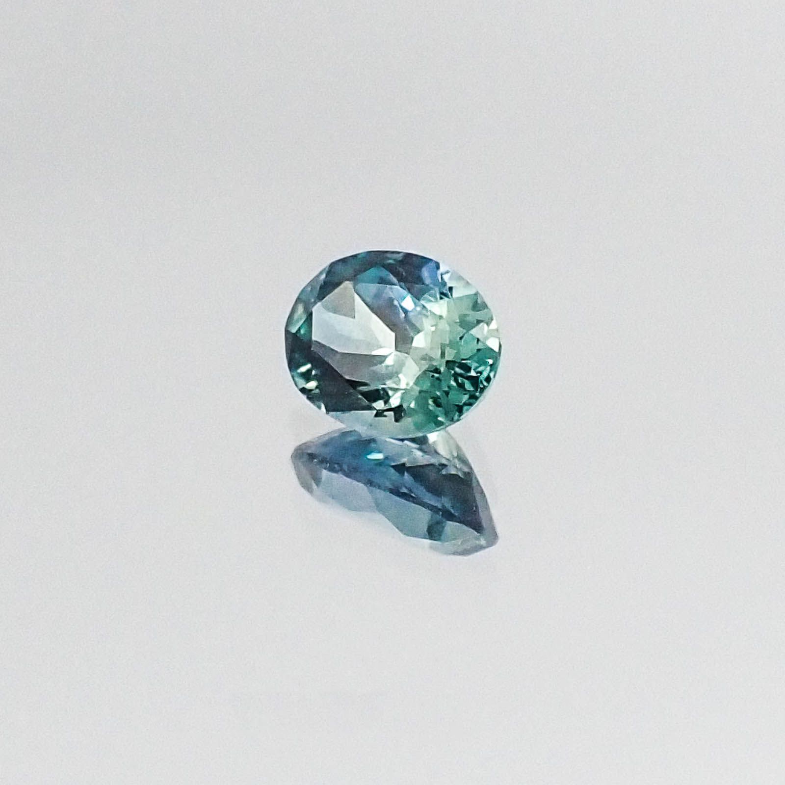 モンタナサファイア アメリカ産 ルース 0.39ct[20073893]5×3.8mm前後