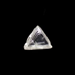 マクルダイヤモンド(宝石名ダイアモンド)カナダ産 0.42ct 識別済[221018864]4.8x5.4mm前後