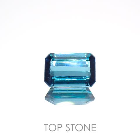 インディゴライト(宝石名トルマリン)アフガニスタン産 0.51ct 識別済[221219462]5.7x3.8mm前後