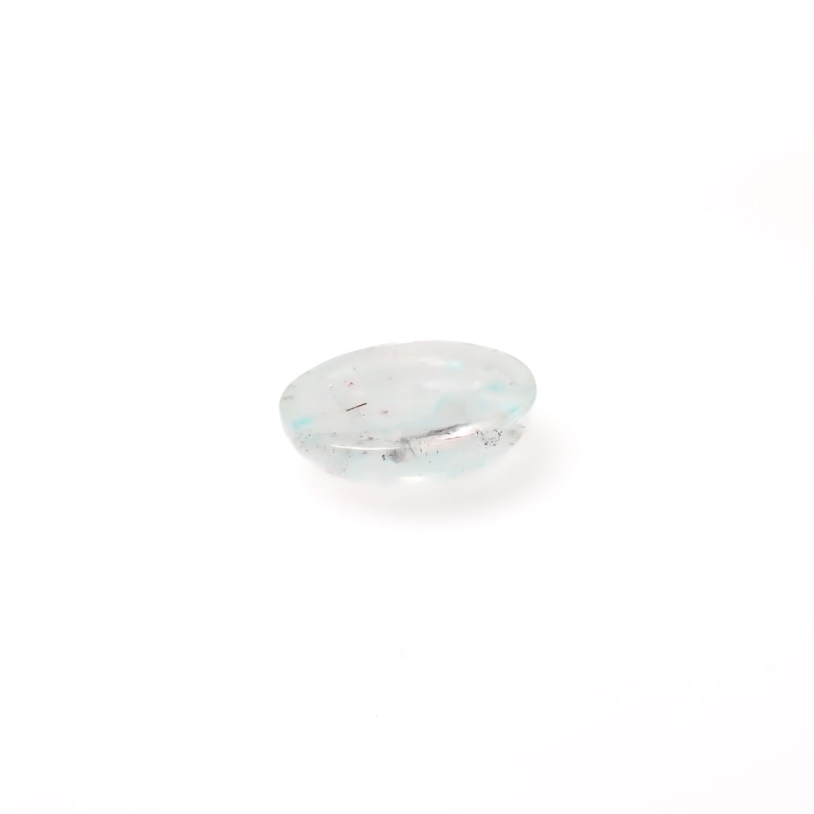 アホイトインクォーツ 南アフリカ・メッシーナ鉱山産 11.49ct [241029317]17.7x14.6mm前後