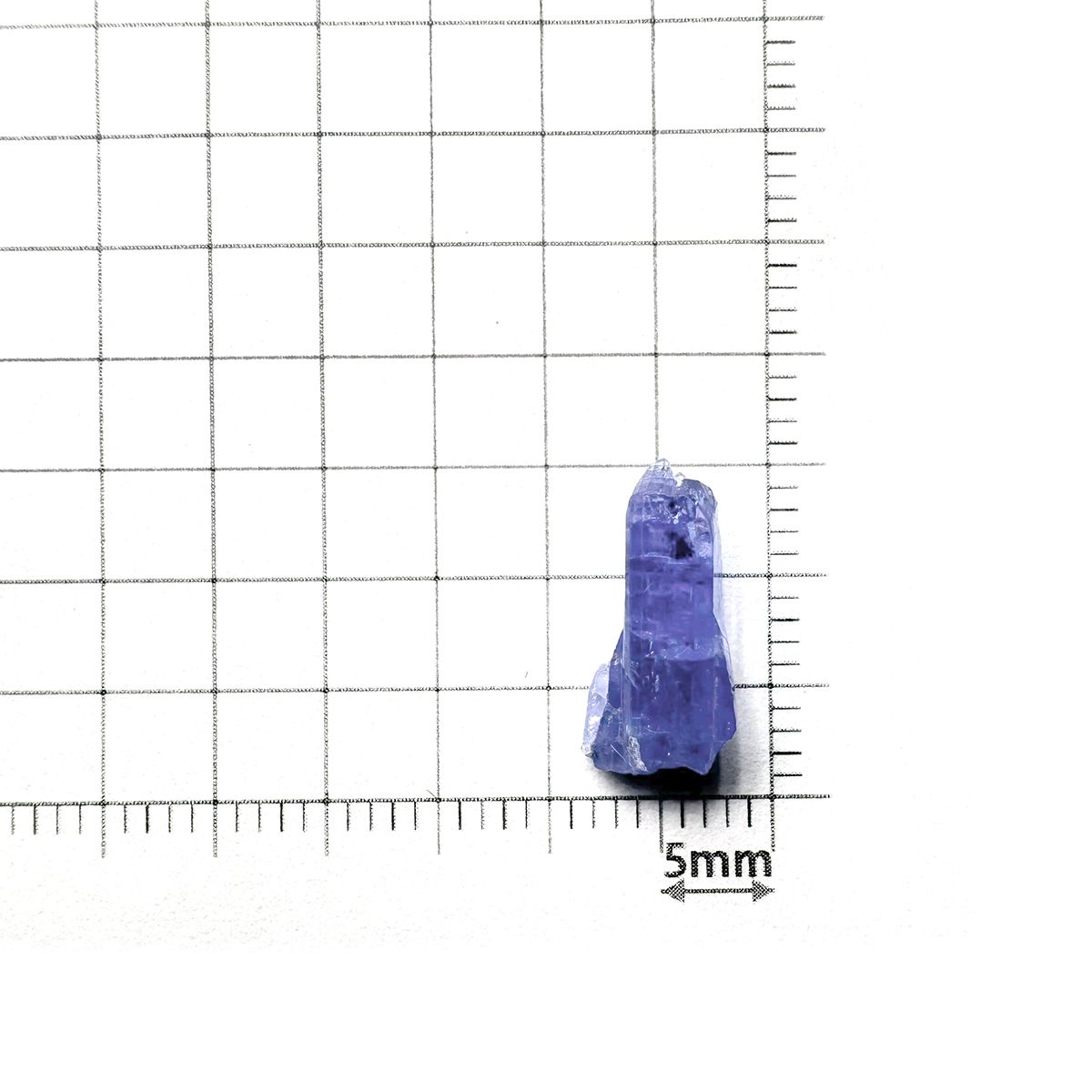 タンザナイト 原石(宝石名タンザナイト)タンザニア産 3.05ct 識別済[231224910]13.5x7.5mm前後