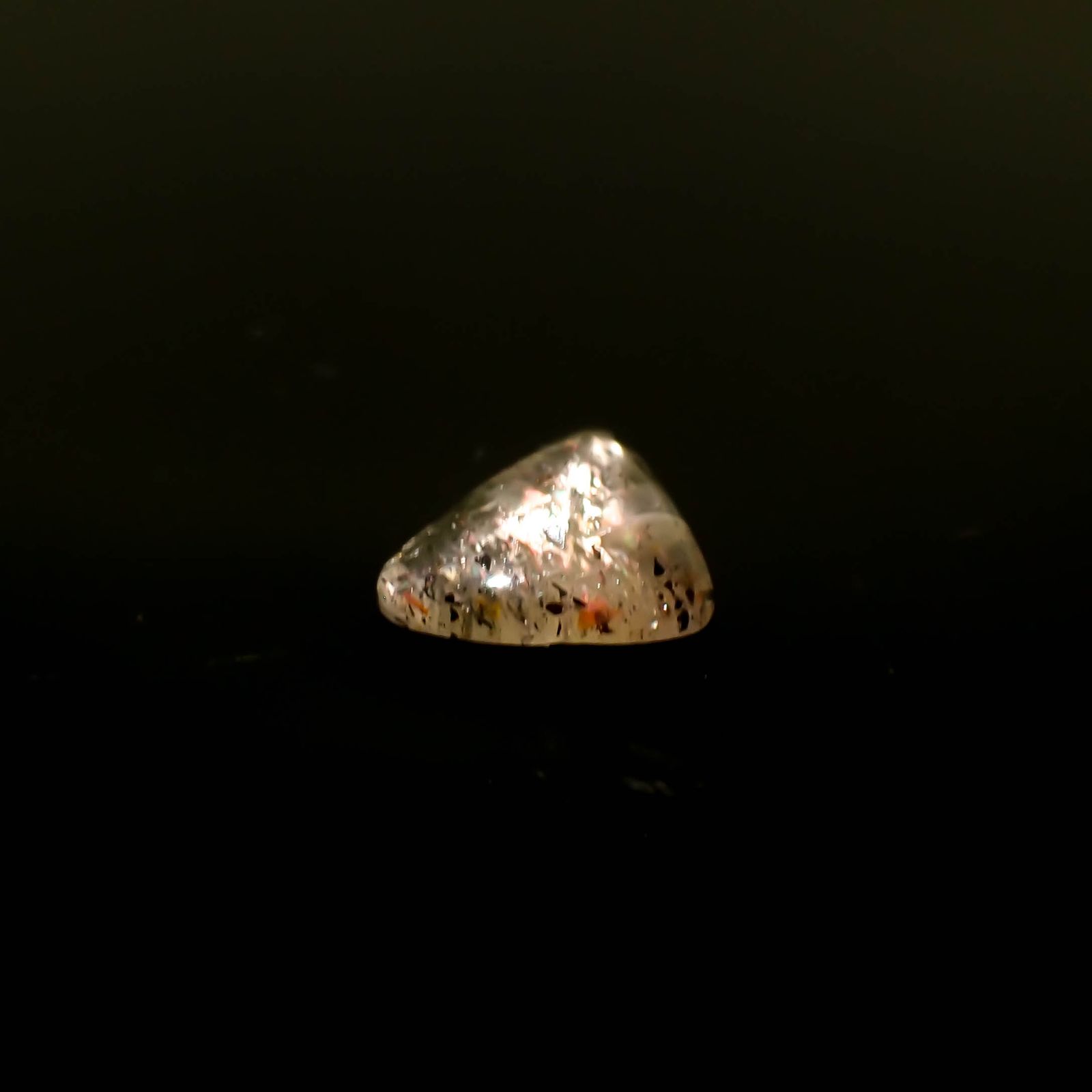 レインボーラティスサンストーン オーストラリア産 2.40ct[231225241]9.8x11.7mm前後
