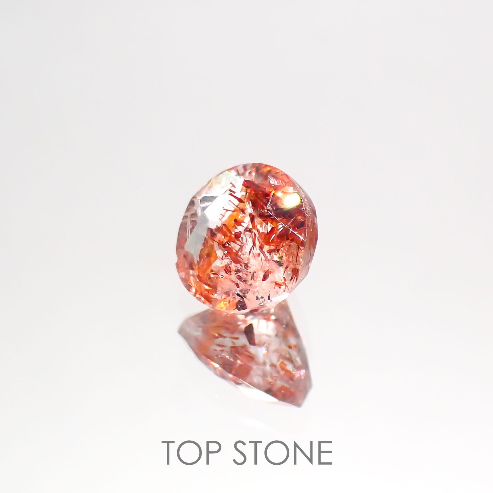 ファイヤークォーツ ナイジェリア産 1.05ct[220114740]6.6x6.6mm前後