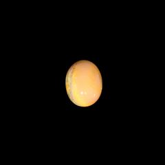 北海道石(北海道オパール) 北海道河東郡鹿追町然別産 3.38ct [250530387]10.7x8.4mm前後