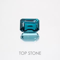 オーシャンブルーカイヤナイト インド産 ルース 0.92ct[210410522]5.8×3.8mm前後