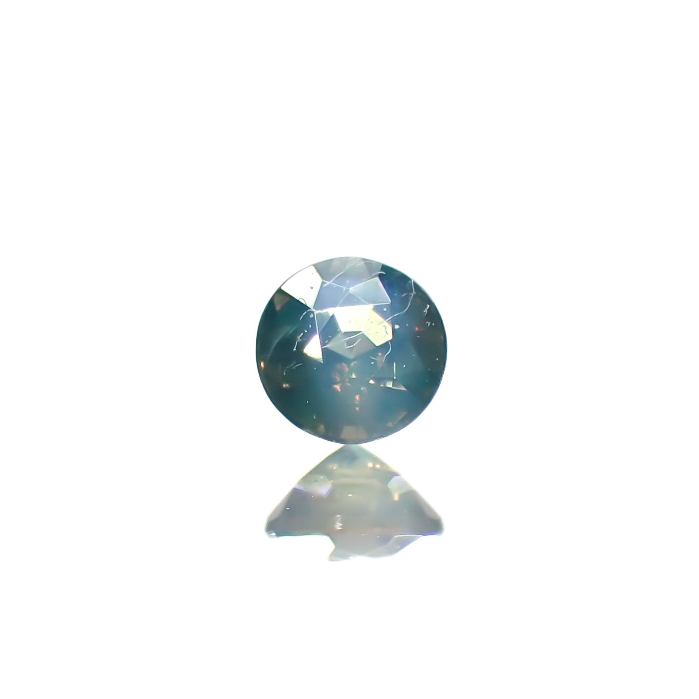 アレキサンドライトキャッツアイ ブラジル・ミナスジェライス州ヘマチタ鉱山産 0.083ct[240929042]2.5x2.5mm前後