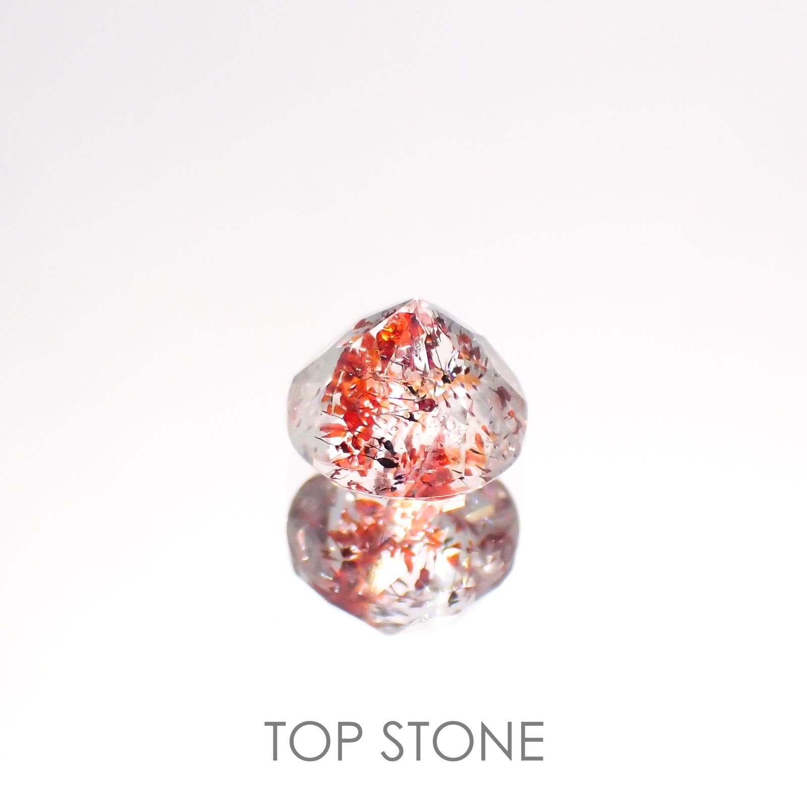 ファイヤークォーツ ナイジェリア産 1.21ct[220114739]6.6x6.6mm前後