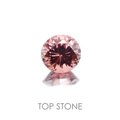 ピンクジルコン スリランカ,カンボジア産 ルース 2.08ct[21018064]7.4×7.4mm前後