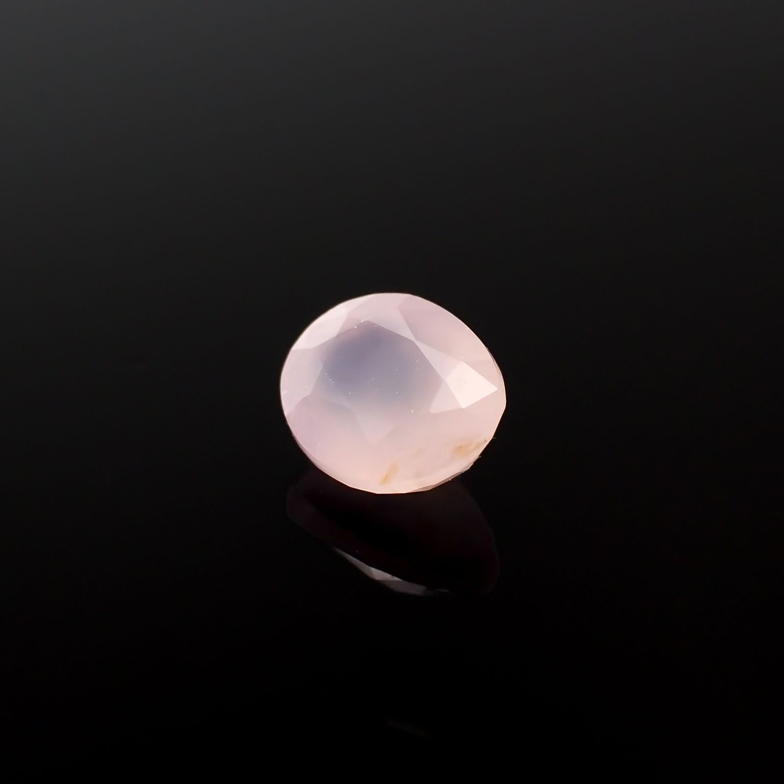 ピンクスミソナイト メキシコ産 0.68ct[240527543]5.2x4.2mm前後