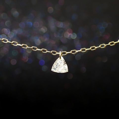 ◇La terre(ラ・テール)◇K18ダイヤモンドチャーム TTLC | SI (宝石名ダイアモンド) 識別済 0.127ct / 3.1x3.2mm前後 [220115351]