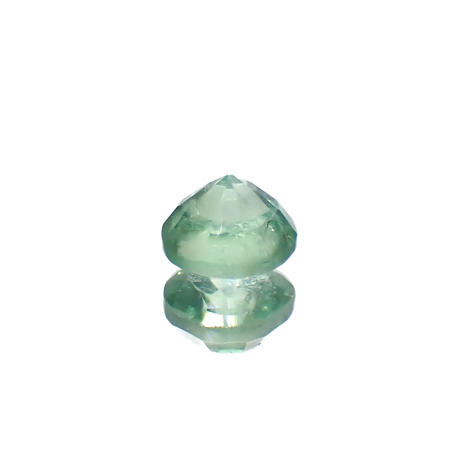 グリーンカイヤナイト タンザニア産 1.19ct[240928810]6x5.9mm前後