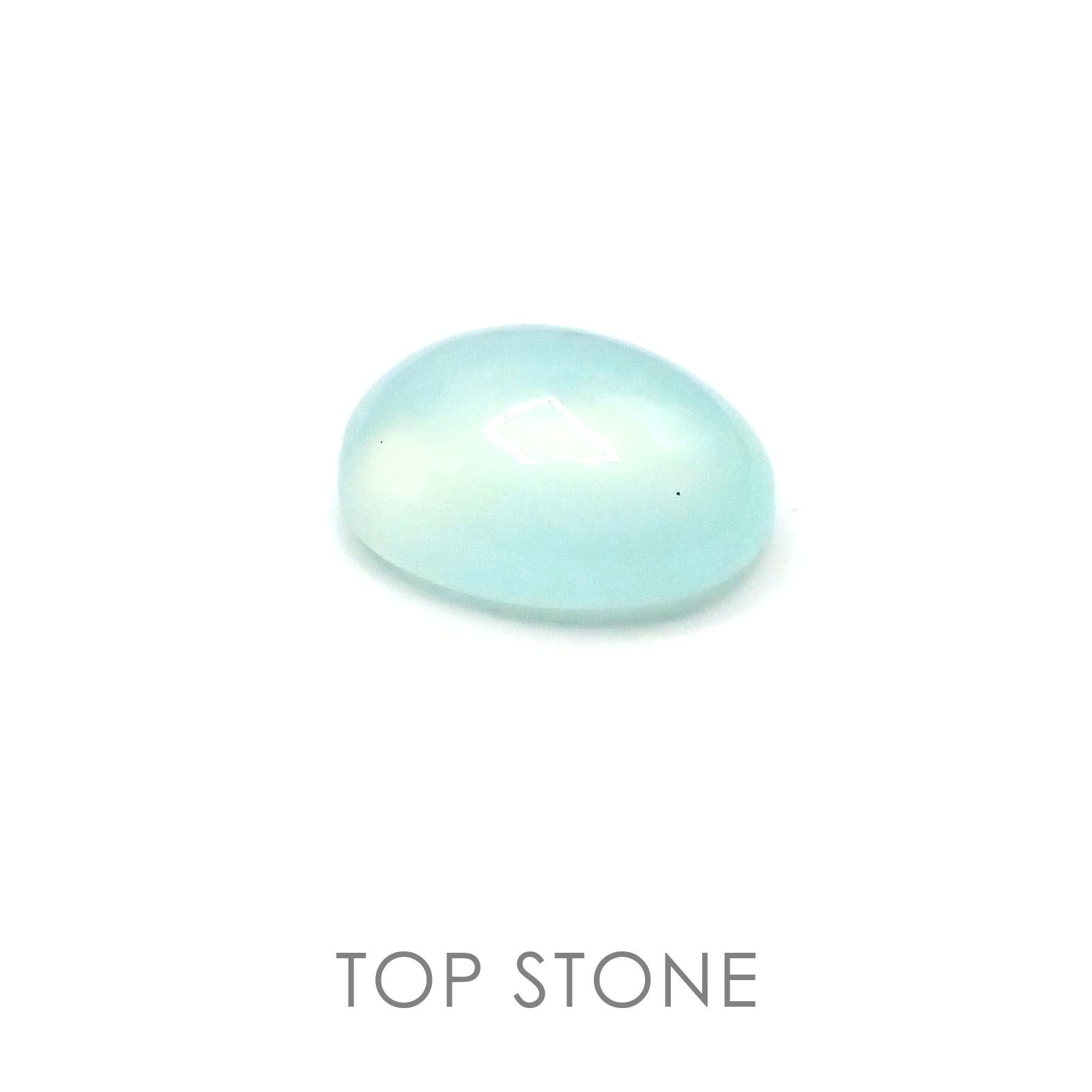 ブルーオパール ペルー産 ルース 0.99ct[20084721]8×6.2mm前後