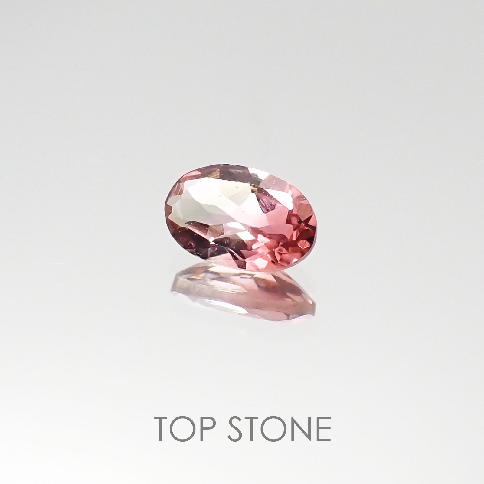 バイカラートルマリン ブラジル産 ルース 0.44ct[20095671]6.3×4mm前後