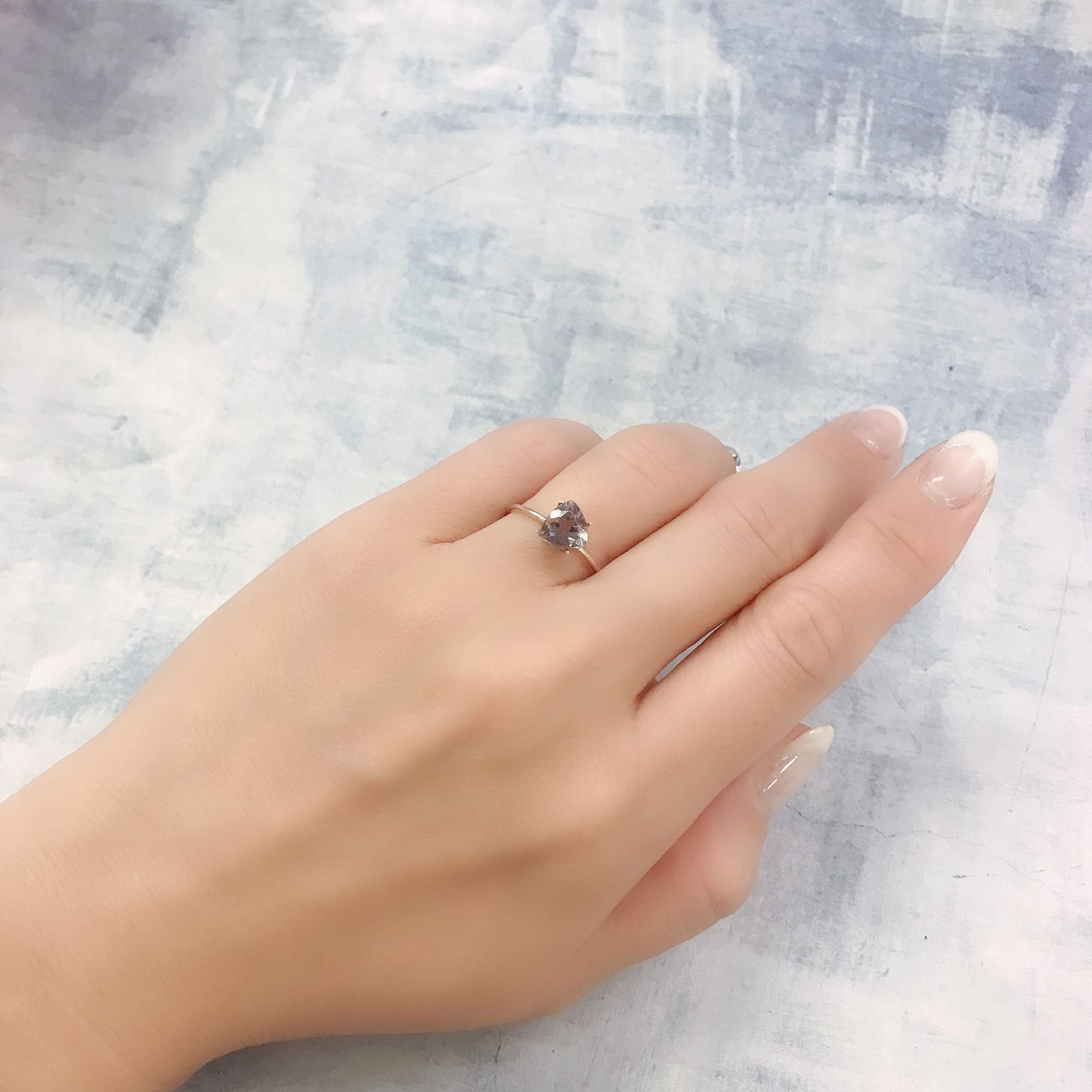 フローライト フルオレッセンス イギリス・ロジャリー鉱山産 1.38ct[220716928]7.1x6.9mm前後