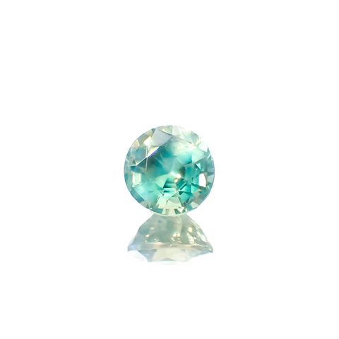 シルキーアレキサンドライト(宝石名アレキサンドライト)ブラジル・ミナスジェライス州ヘマチタ鉱山産 0.28ct 識別済[240527402]3.8x3.8mm前後