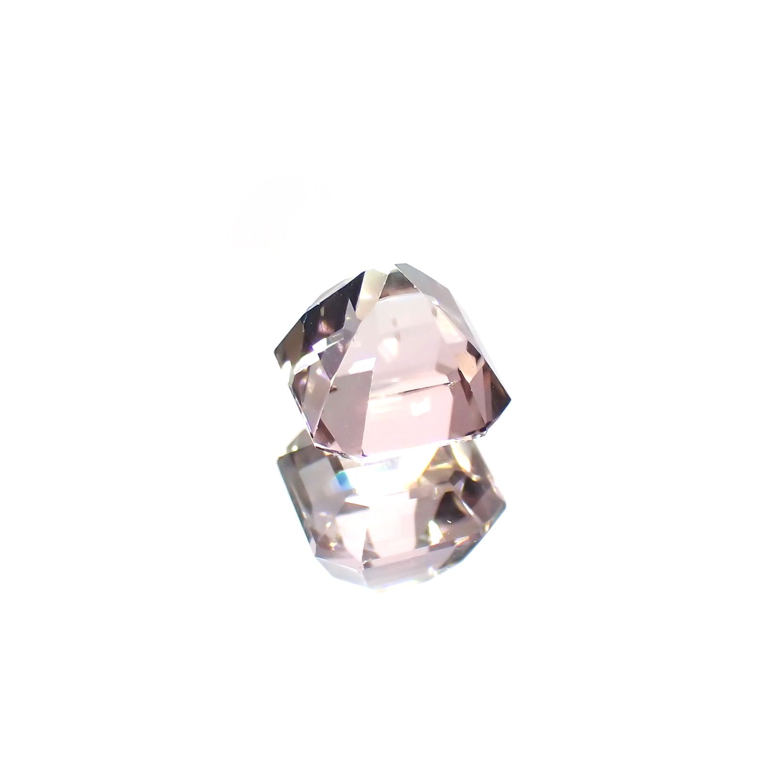 パステルカラートルマリン アフガニスタン産 1.46ct [220114101]6.2x6.1mm前後