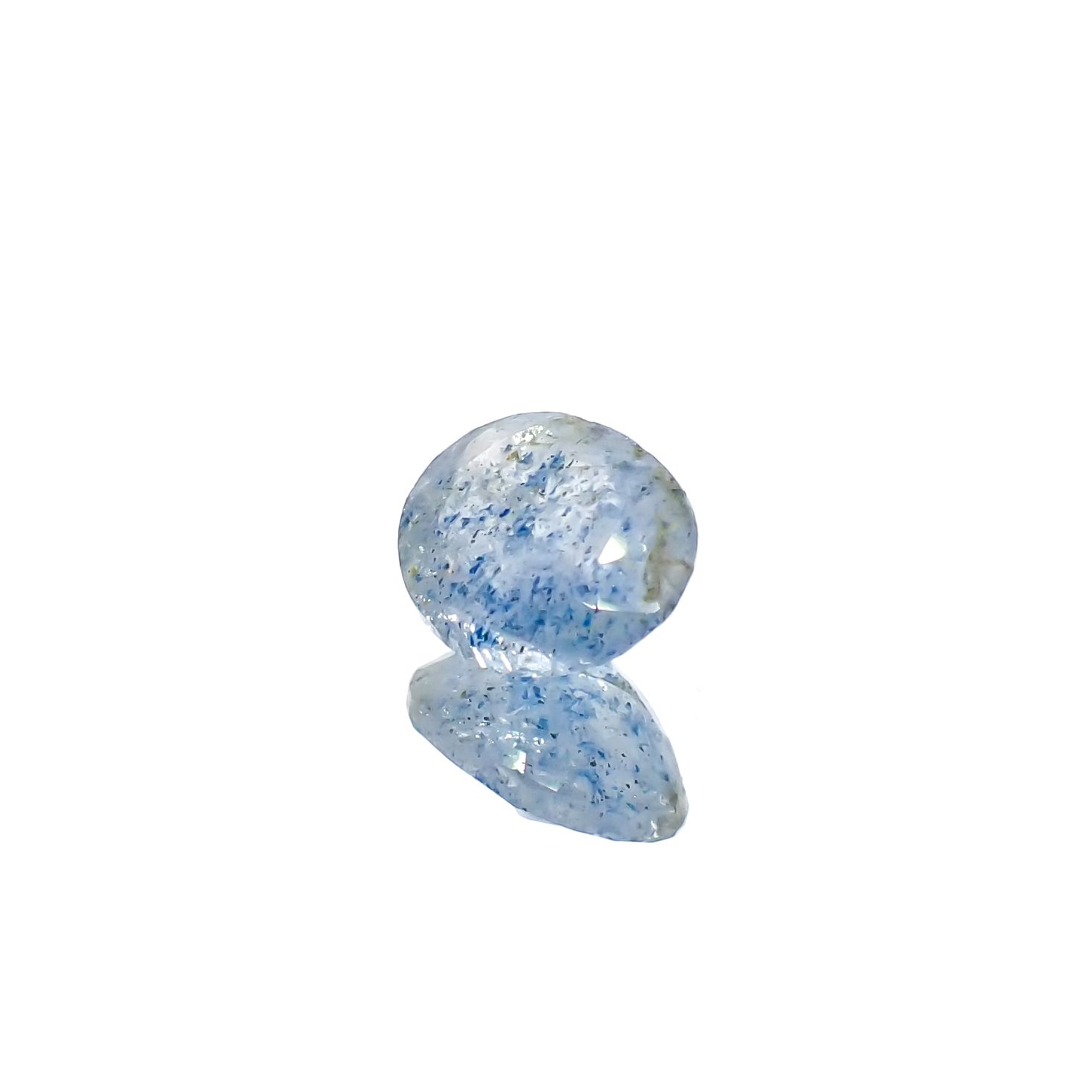 ラズライトインクォーツ アフガニスタン産 1.72ct[240125843]8.9x7.1mm前後