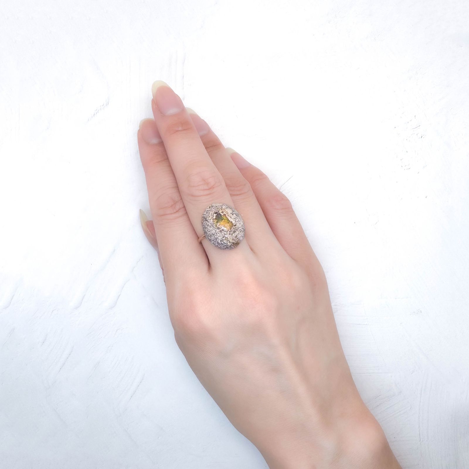 カンテラオパール  メキシコ産 11.51ct[220717196]18.5x15.5mm前後