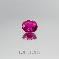ルビー ビルマ産 ルース 0.66ct[20052361]5.4×4.4mm前後