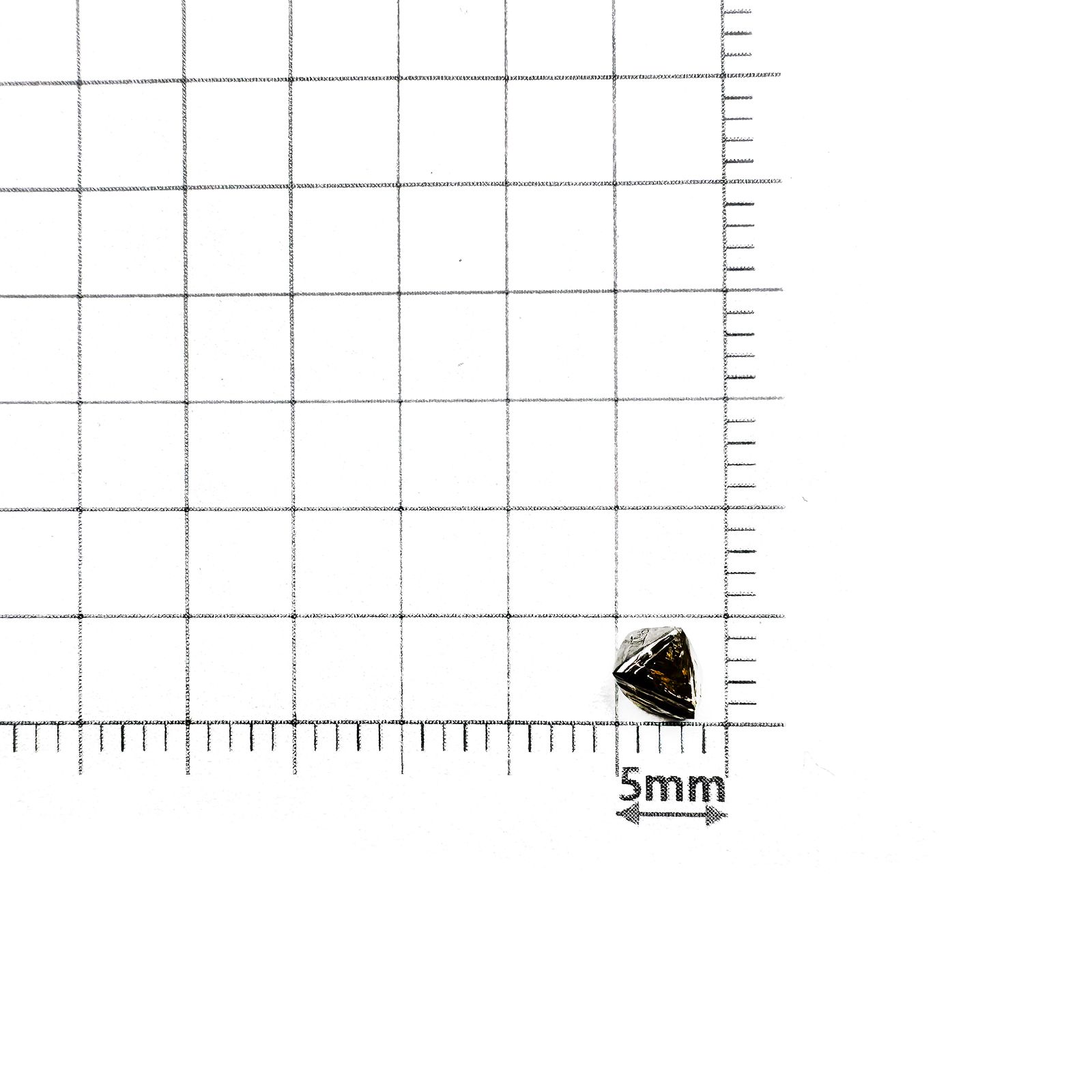 ソーヤブルダイヤモンド 原石 0.45ct[240326560]4.4x4.2mm前後