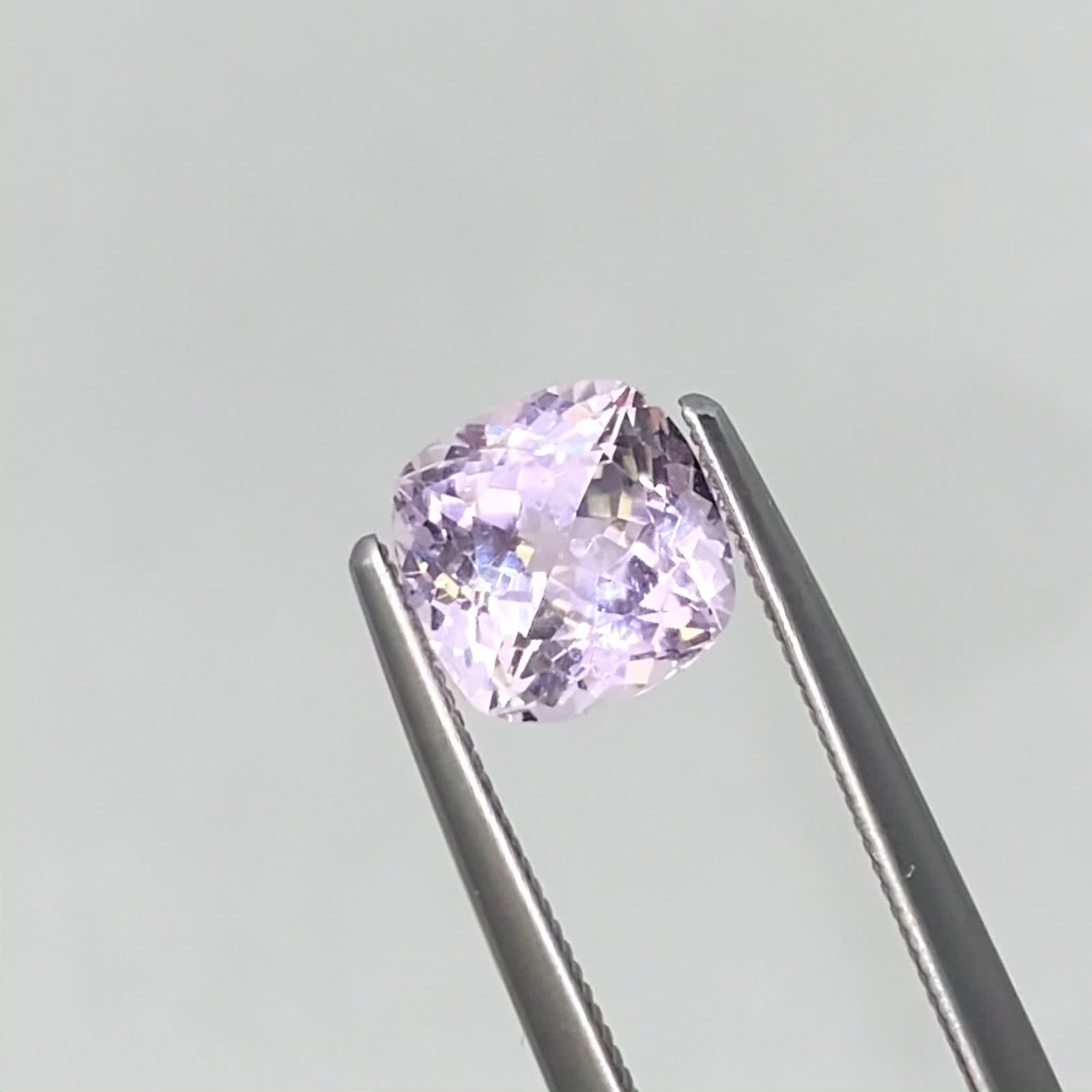 クンツァイト アフガニスタン産 1.84ct / 7x7mm前後 [240125359] | TOP